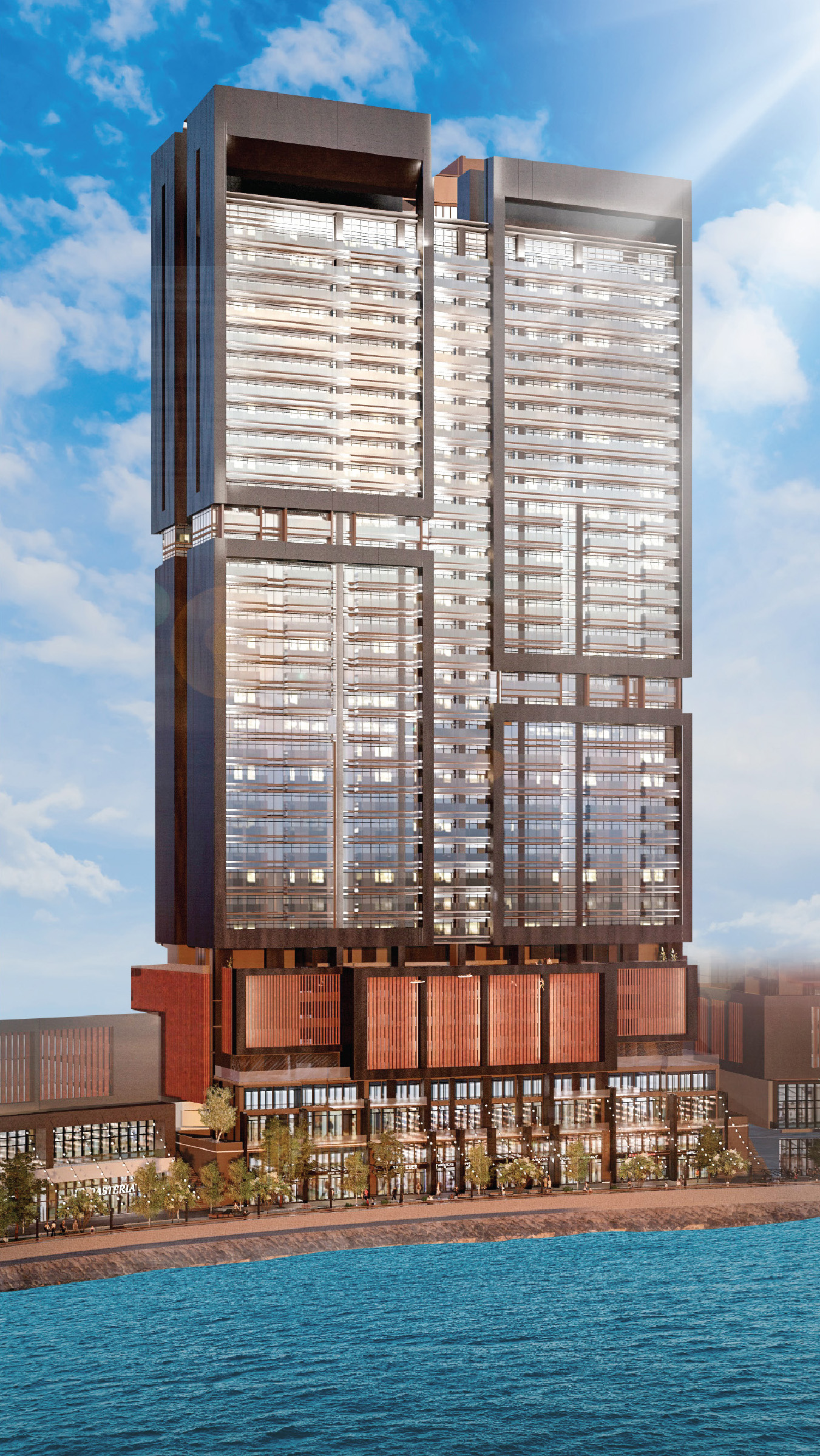 H1 Tower Building Exterior