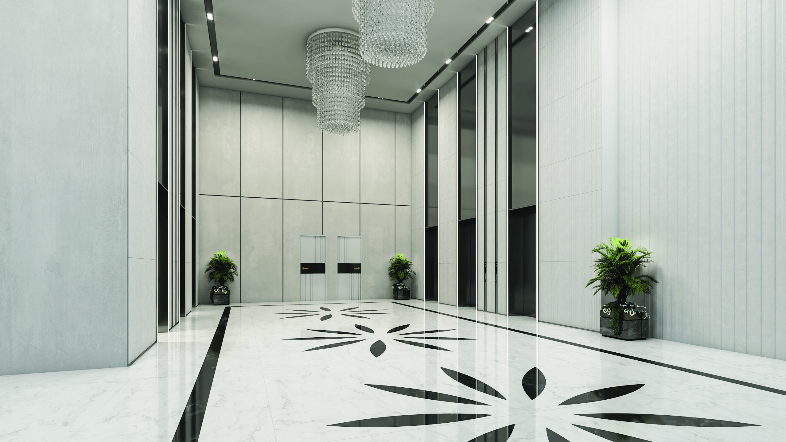 Reception & Lift View